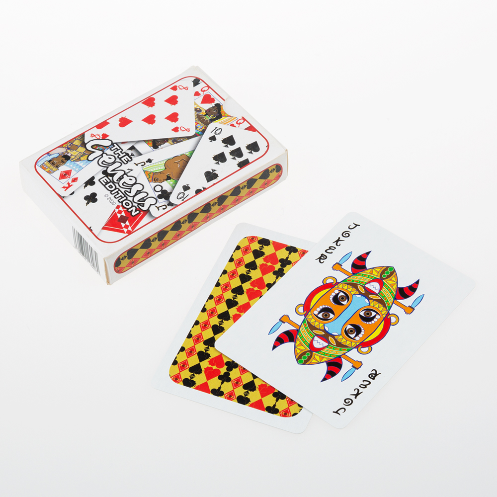 New Style Custom Design Logo High Quality Printing Poker Playing Cards Board Game Cards with Tuck Box 046