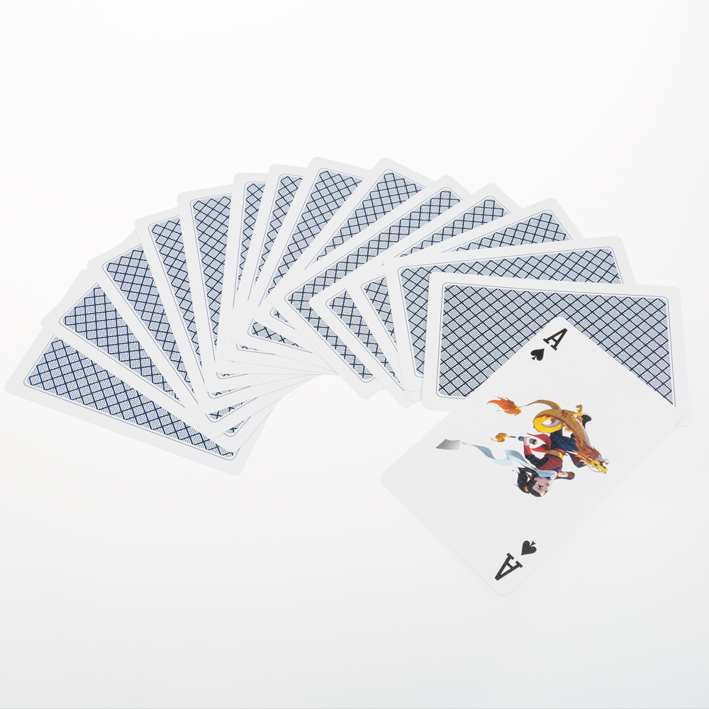 New Style Custom Design Logo High Quality Printing Poker Playing Cards Board Game Cards with Tuck Box 035