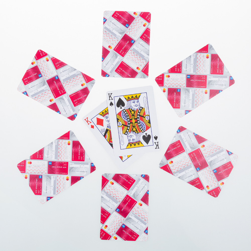 New Style Custom Design Logo High Quality Printing Poker Playing Cards Board Game Cards with Tuck Box 038