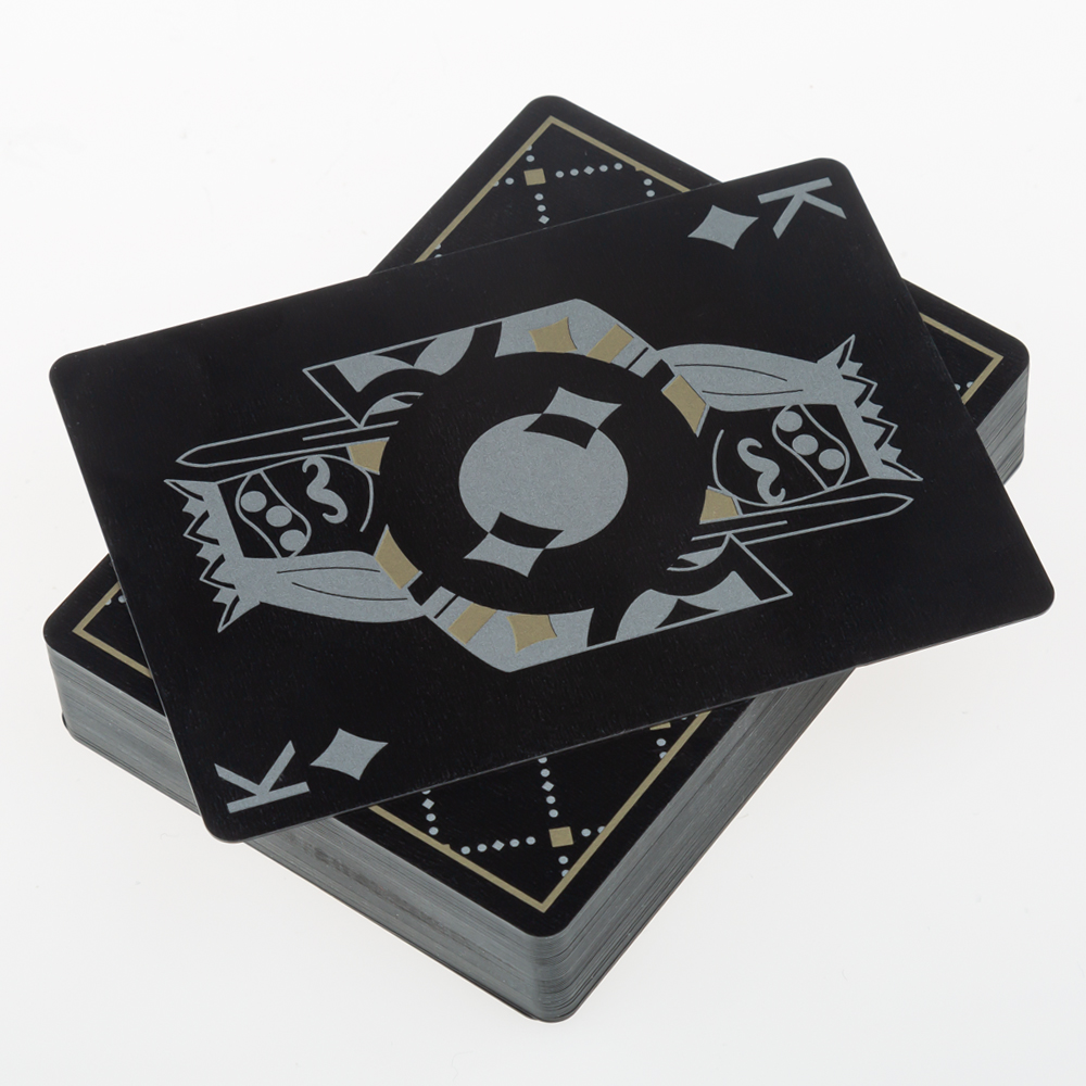 New Style Custom Design Logo High Quality Printing Poker Playing Cards Board Game Cards with Tuck Box 036 Japan Imported Black Core Paper， High Quality Paper Poker ，Playing Card ，MOQ 100 Decks037