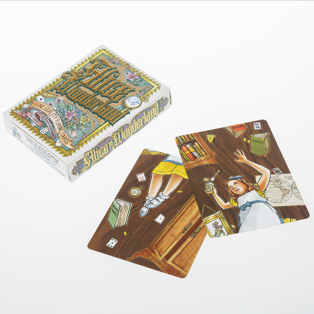 New Style Custom Design Logo High Quality Printing Poker Playing Cards Board Game Cards with Tuck Box 045 