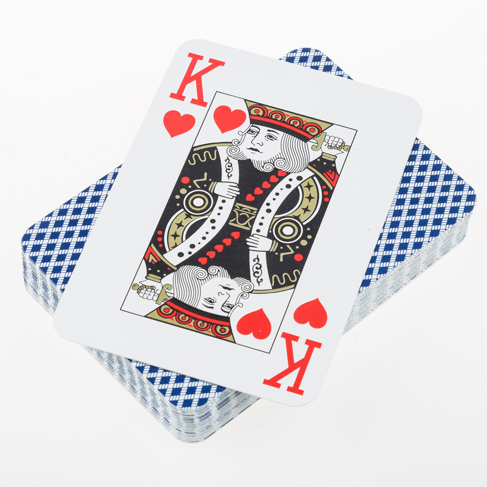 High Quality Plastic Waterproof Custom Design Logo Printing Poker Playing Cards 100