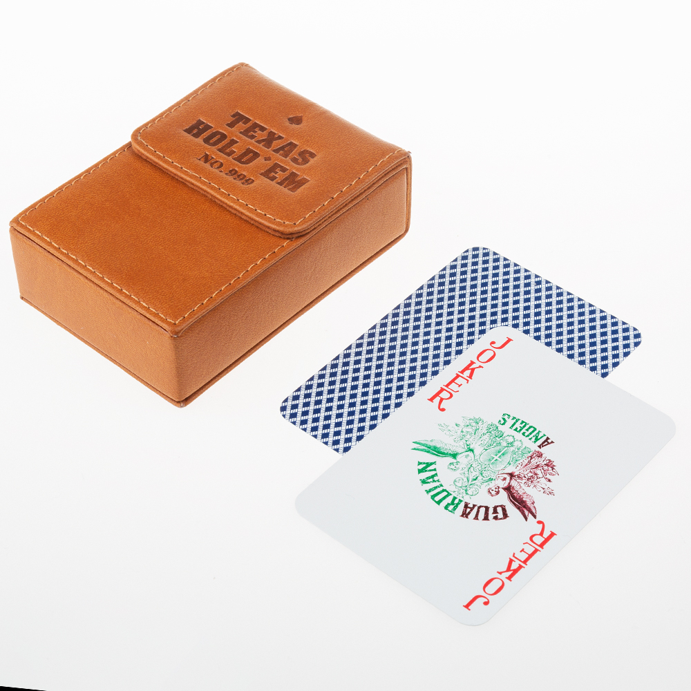 High Quality Plastic Waterproof Custom Design Logo Printing Poker Playing Cards 100