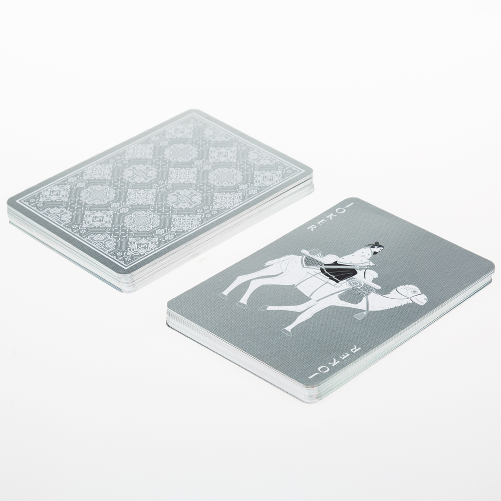 New Style Custom Design Logo High Quality Printing Poker Playing Cards Board Game Cards with Tuck Box 041