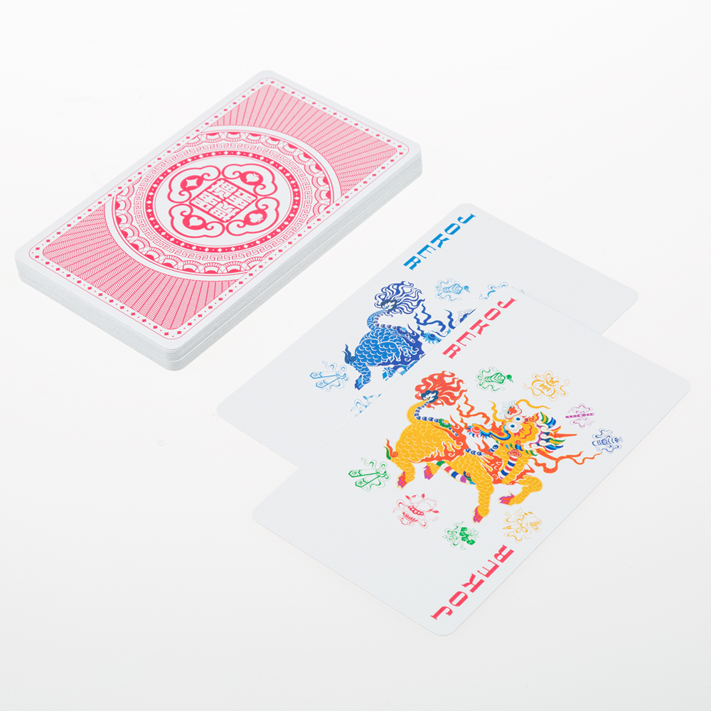 New Style Custom Design Logo High Quality Printing Poker Playing Cards Board Game Cards with Tuck Box 032