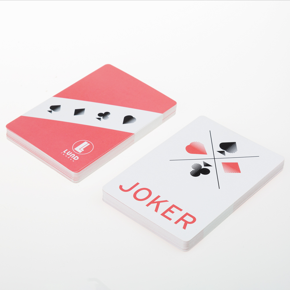 High Quality Plastic Waterproof Custom Design Logo Printing Poker Playing Cards 101