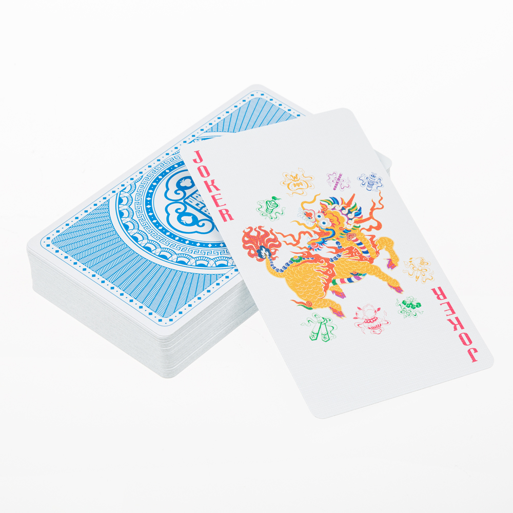 New Style Custom Design Logo High Quality Printing Poker Playing Cards Board Game Cards with Tuck Box 033
