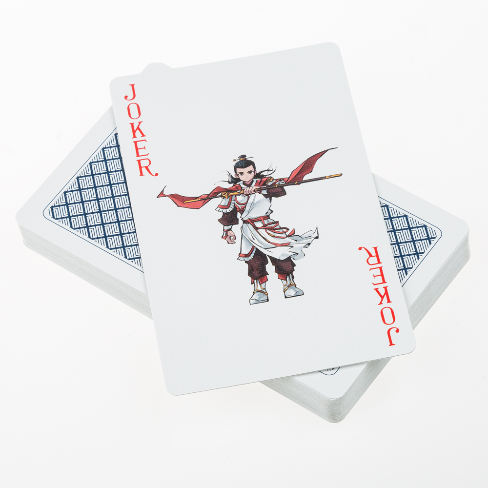 New Style Custom Design Logo High Quality Printing Poker Playing Cards Board Game Cards with Tuck Box 035