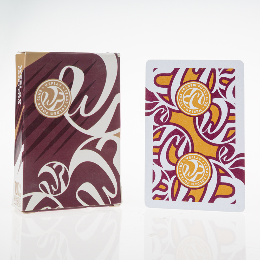 High Quality Plastic Waterproof Custom Design Logo Printing Poker Playing Cards 102