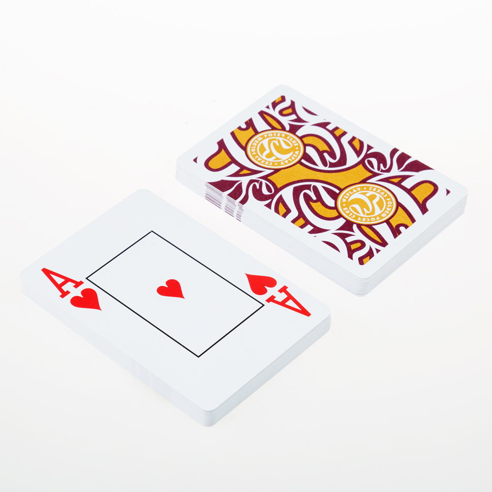 High Quality Plastic Waterproof Custom Design Logo Printing Poker Playing Cards 102