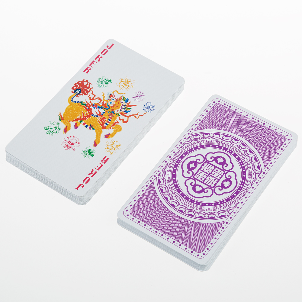 New Style Custom Design Logo High Quality Printing Poker Playing Cards Board Game Cards with Tuck Box 039