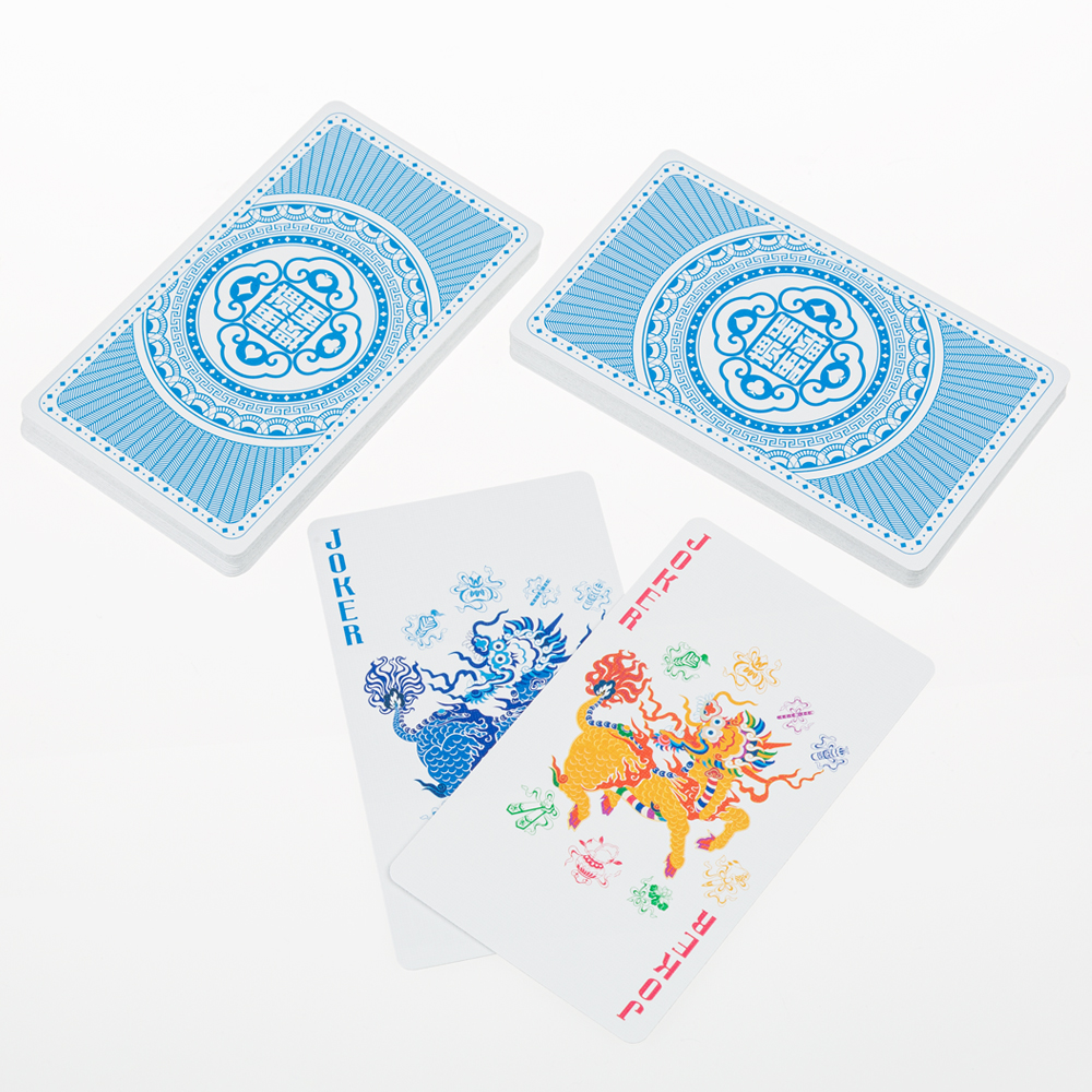 New Style Custom Design Logo High Quality Printing Poker Playing Cards Board Game Cards with Tuck Box 033