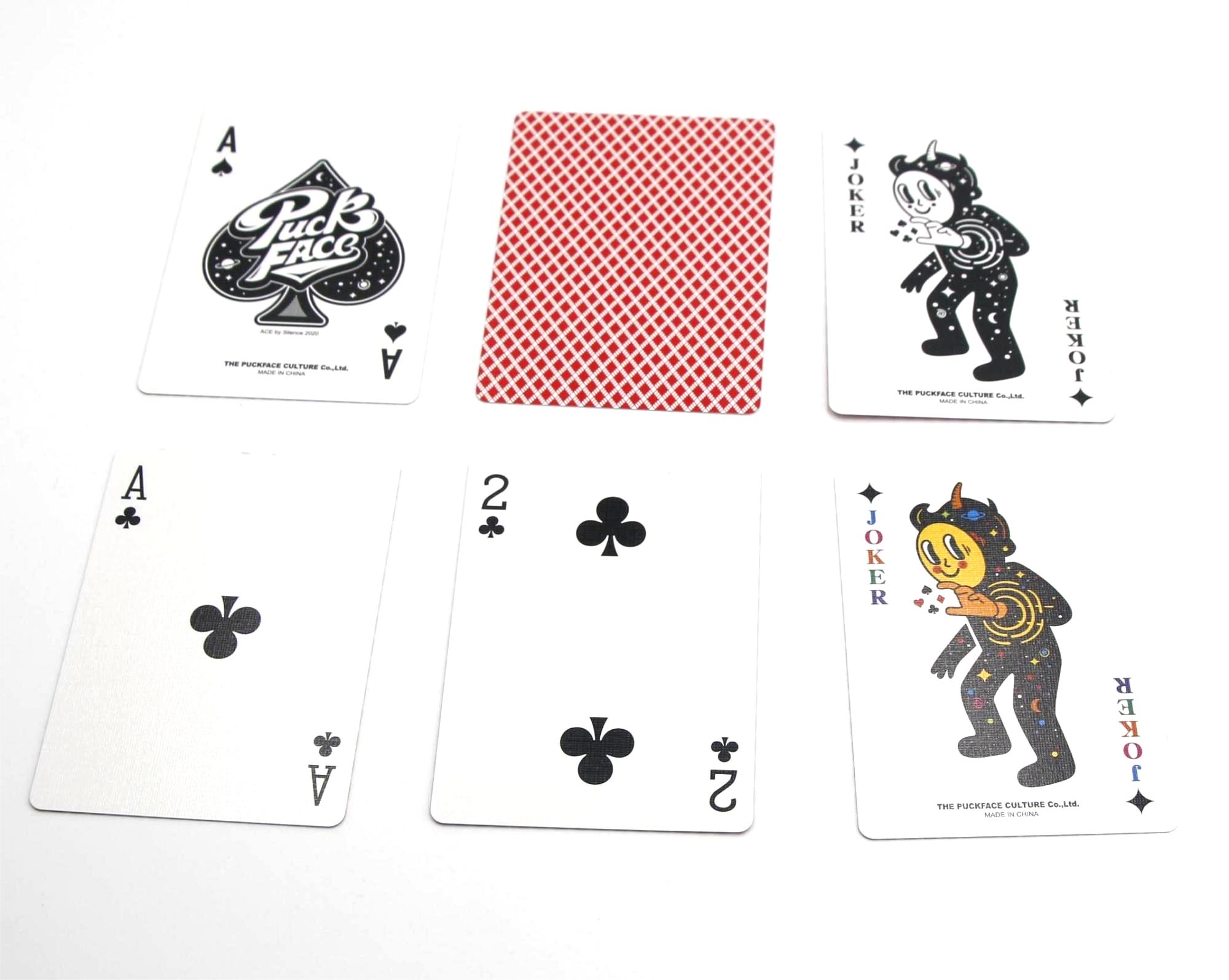 Wholesale Logo High Quality Printing Poker Playing Cards Trading Board Game Cards with Tuck Box 021 