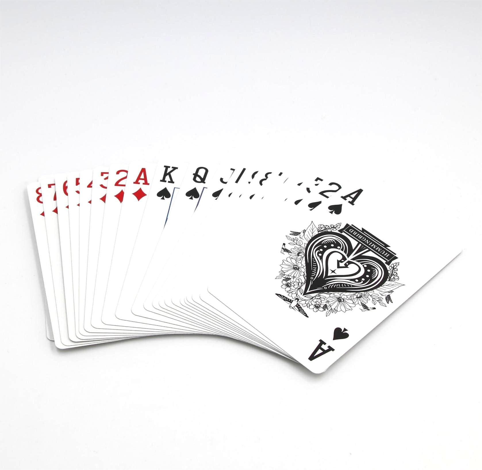 Custom Design Logo High Quality Poker Playing Cards Board Game Cards With Tuck Box 007