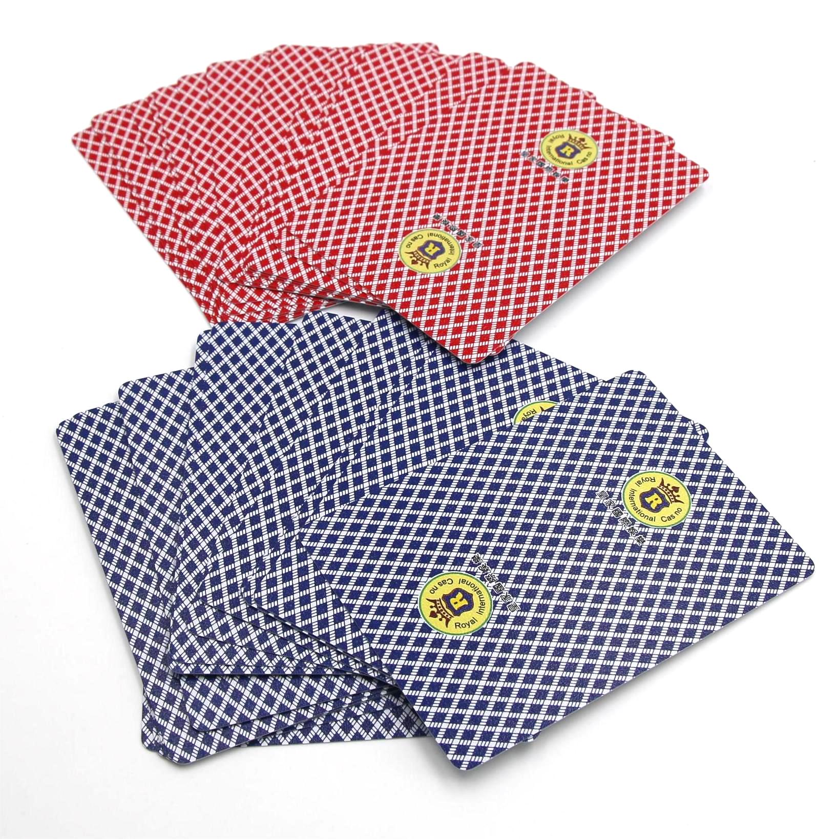 High Quality Plastic Waterproof Custom Design Logo Printing Poker Playing Cards109