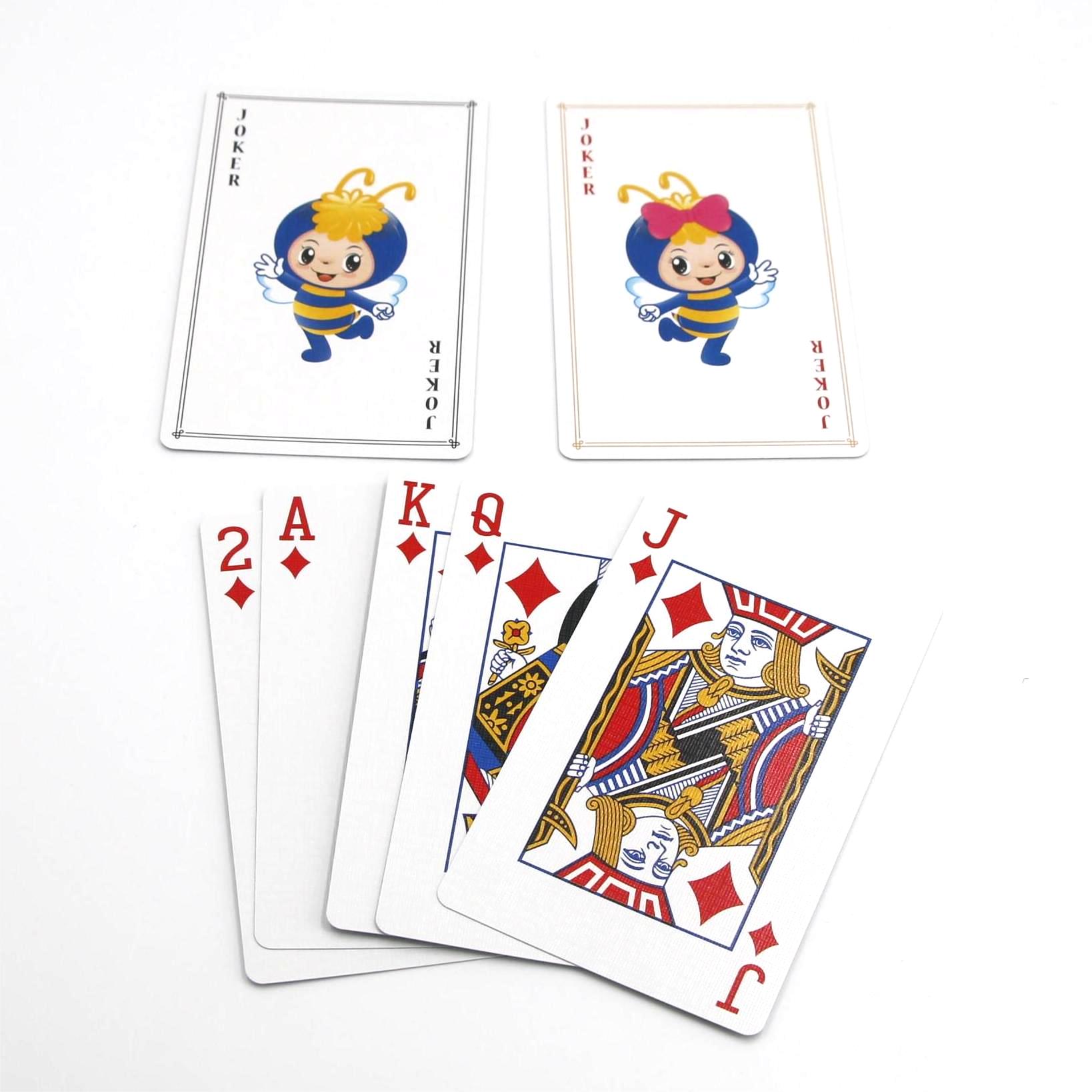 Wholesale  High Quality Printing Poker Playing Cards Trading Board Game Cards with Tuck Box 020