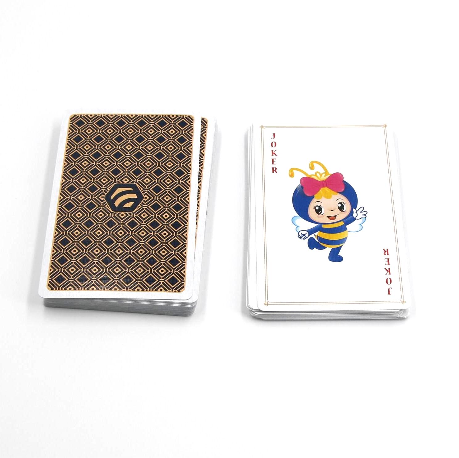 Wholesale  High Quality Printing Poker Playing Cards Trading Board Game Cards with Tuck Box 020