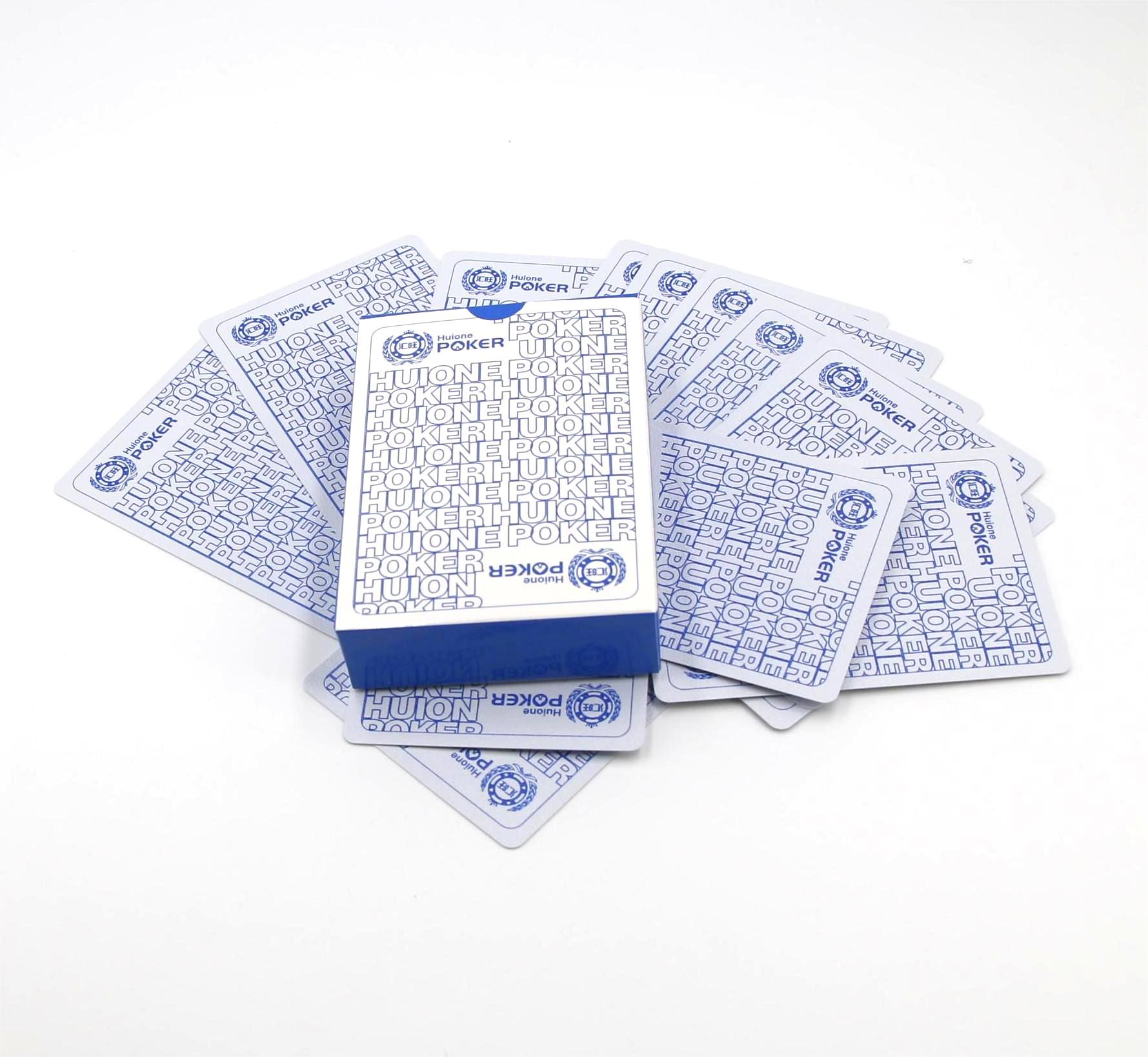 High Quality Plastic Waterproof Custom Design Logo Printing Poker Playing Cards111