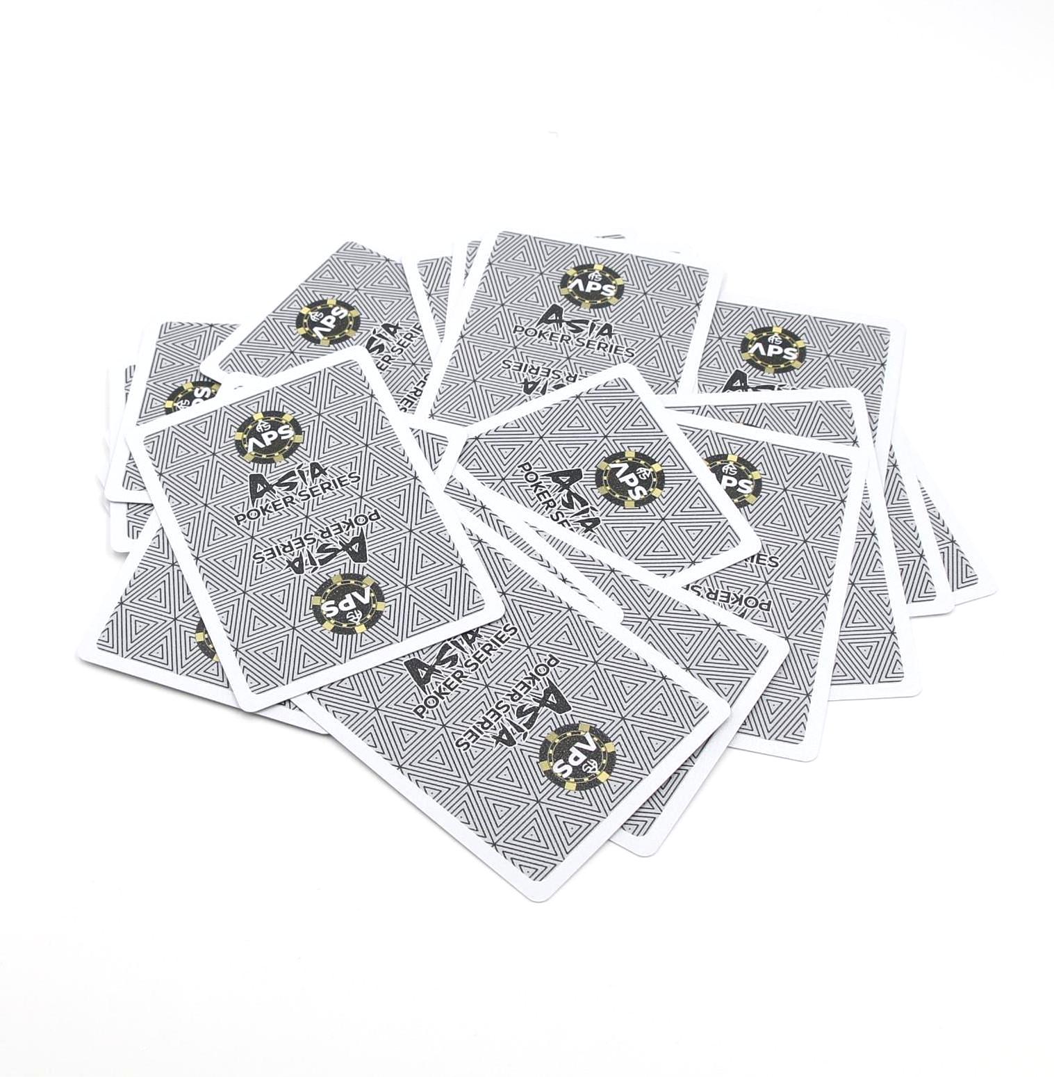 High Quality Plastic Waterproof Custom Design Logo Printing Poker Playing Cards105