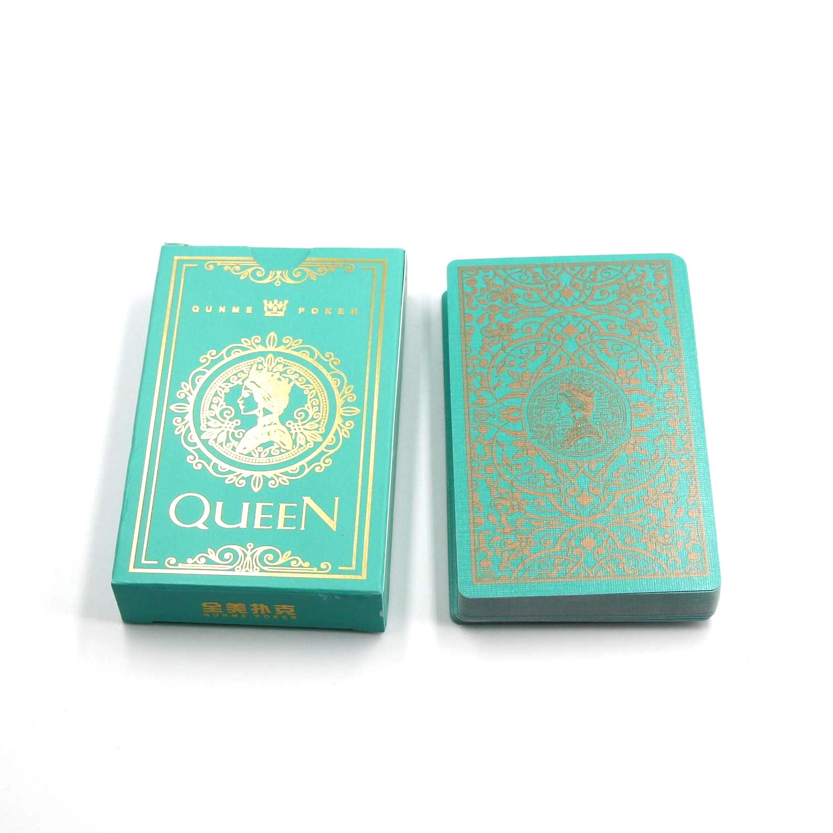 Wholesale Custom Design Logo High Quality Printing Poker Playing Cards Trading Board Game Cards with Tuck Box 024