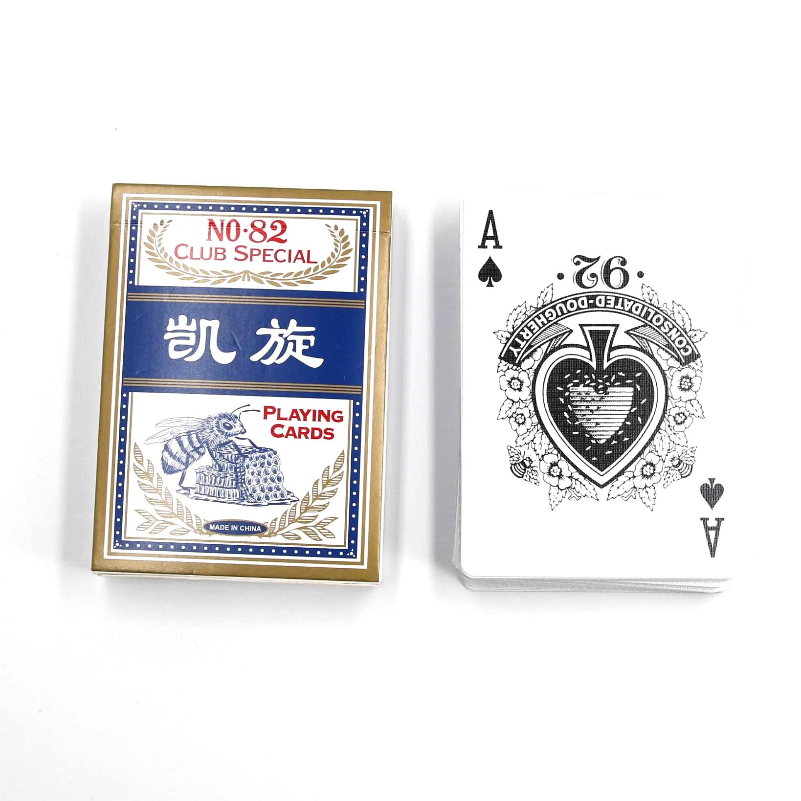 Wholesale High Quality Printing Poker Playing Cards Trading Board Game Cards with Tuck Box 015