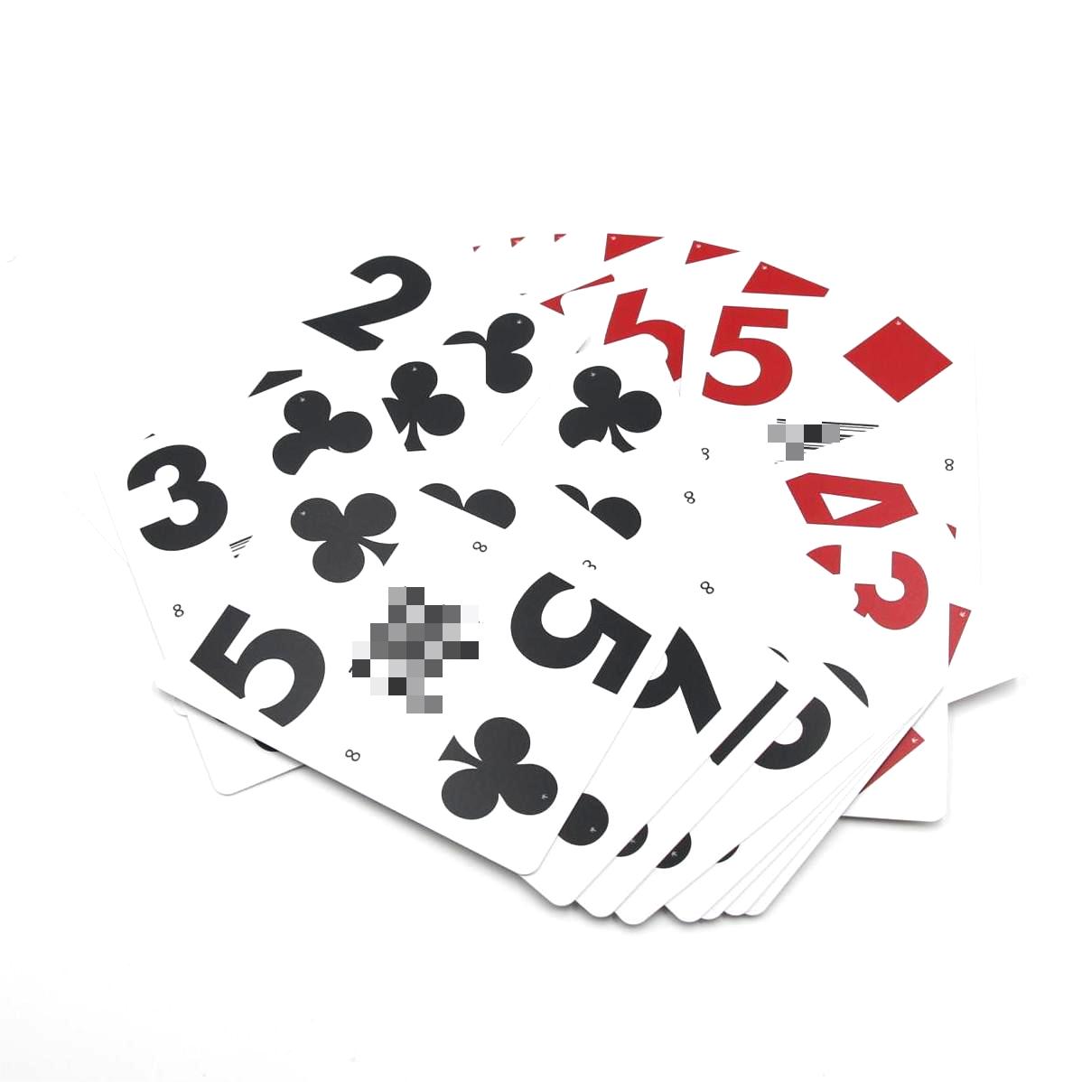 High Quality Plastic Waterproof Custom Design Logo Printing Poker Playing Cards112