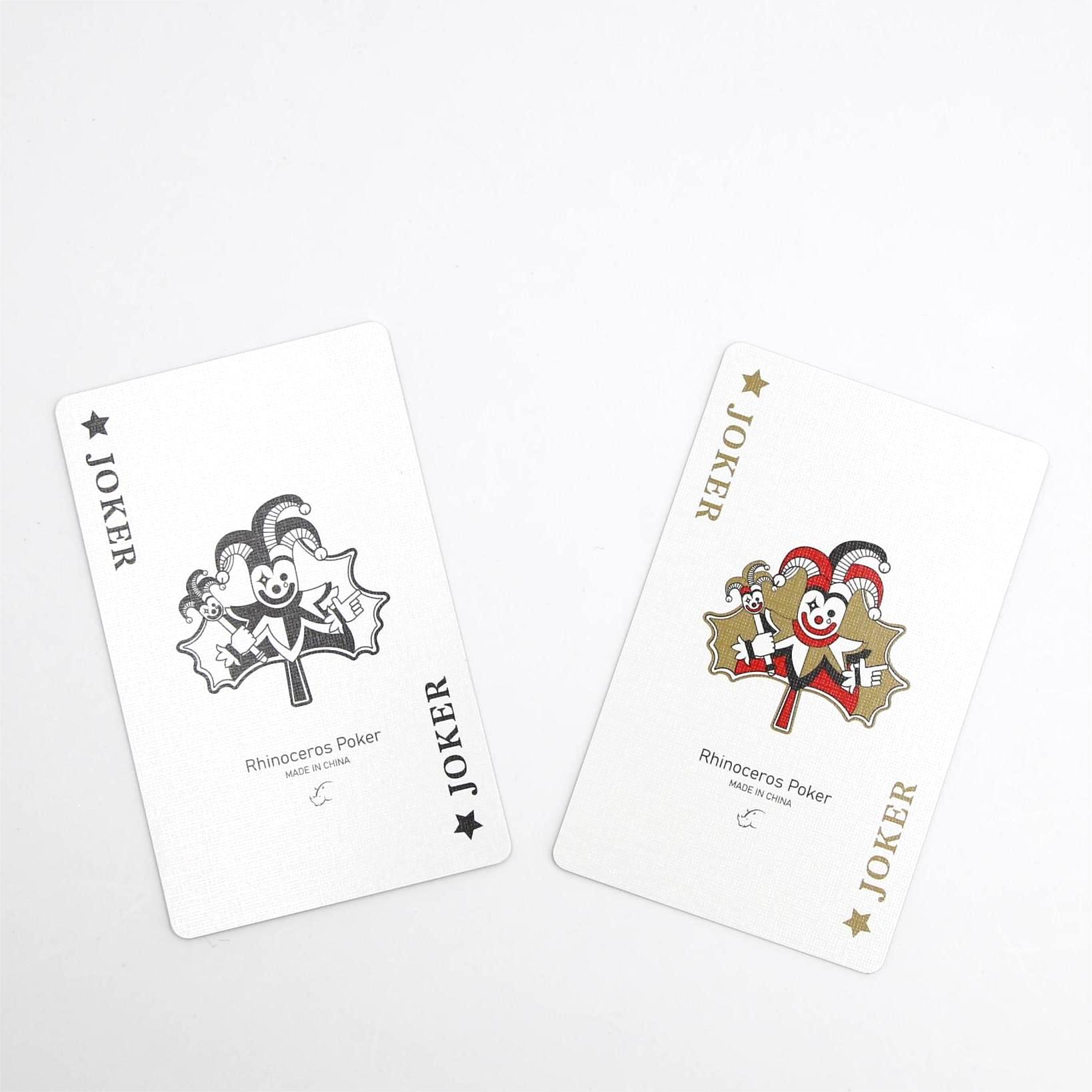 Custom Design Logo High Quality Poker Playing Cards Board Game Cards With Tuck Box 009