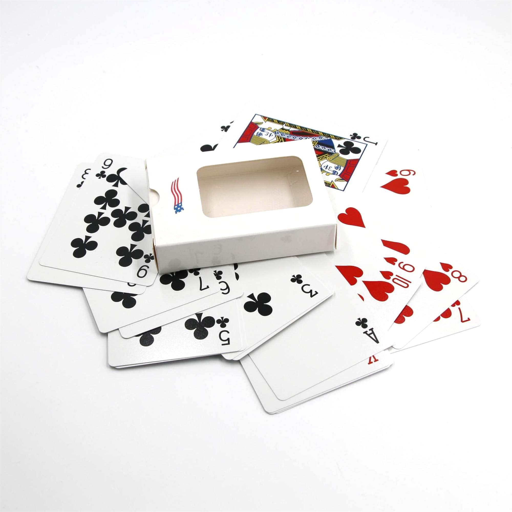 High Quality Plastic Waterproof Custom Design Logo Printing Poker Playing Cards105