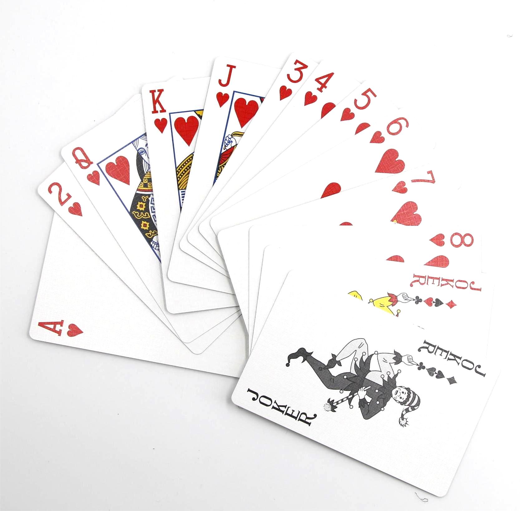 Wholesale Custom Design Logo High Quality Printing Poker Playing Cards Trading Board Game Cards with Tuck Box 018