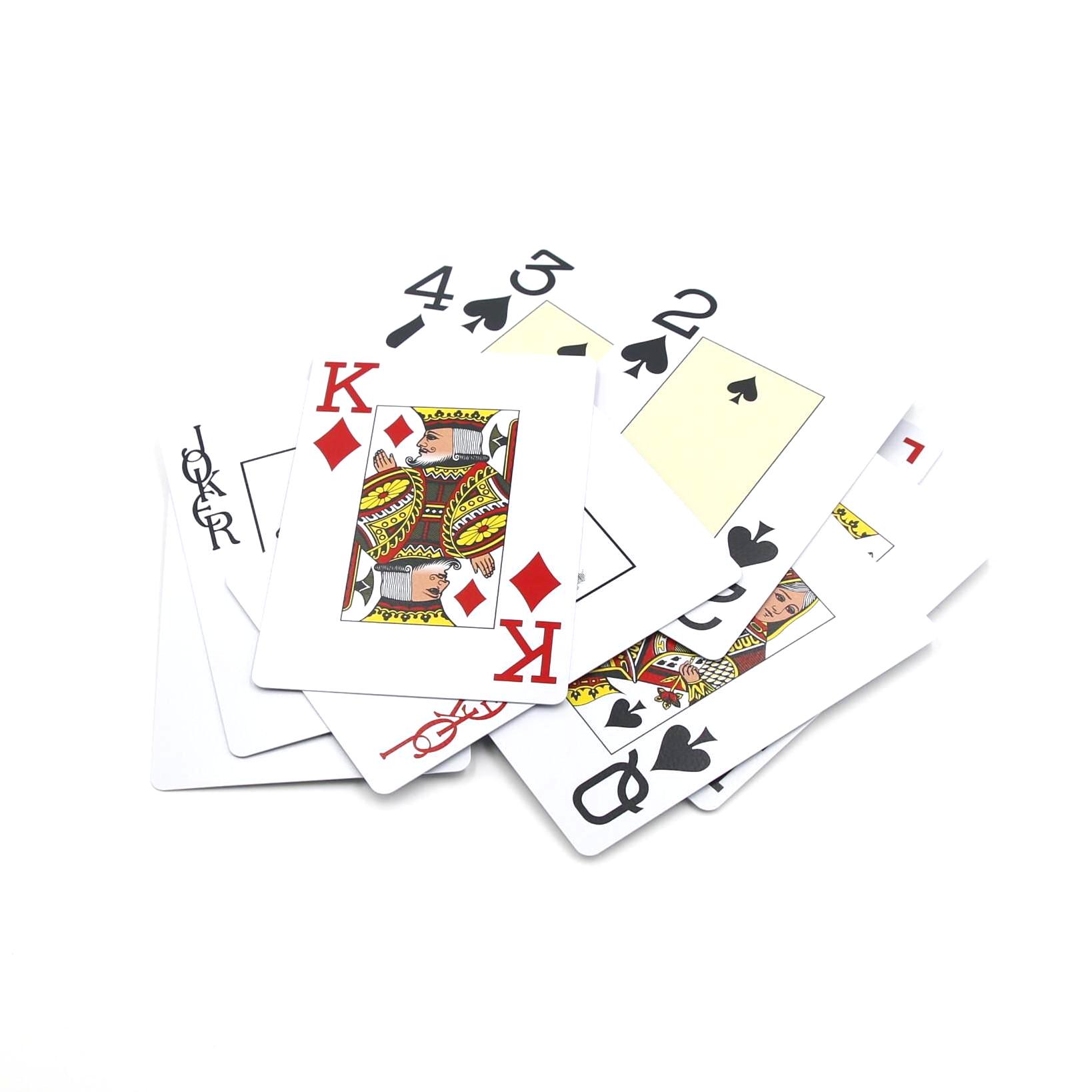 High Quality Plastic Waterproof Custom Design Logo Printing Poker Playing Cards105