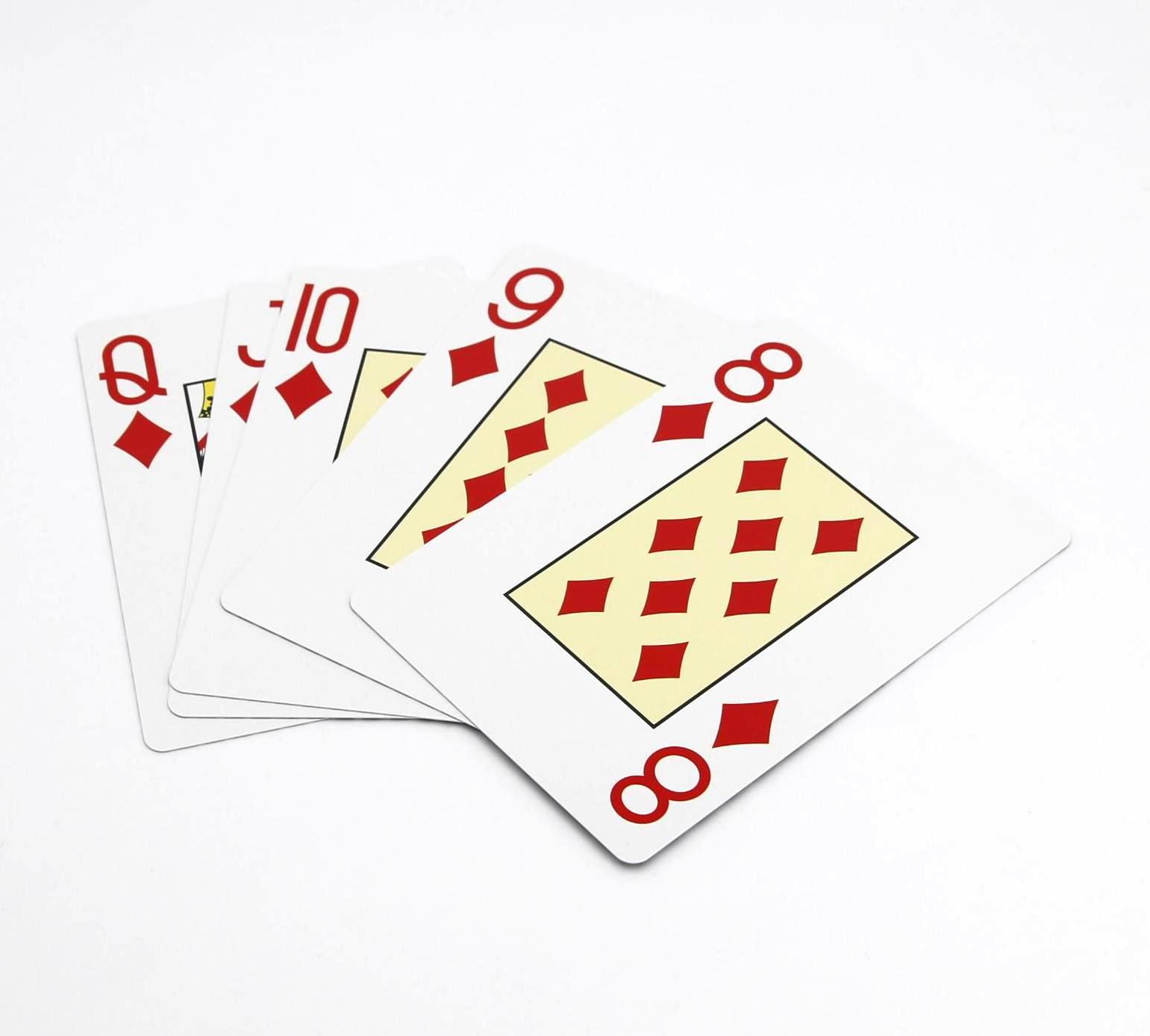 Black Core Poker Size Playing Cards- Blue pack NO.002