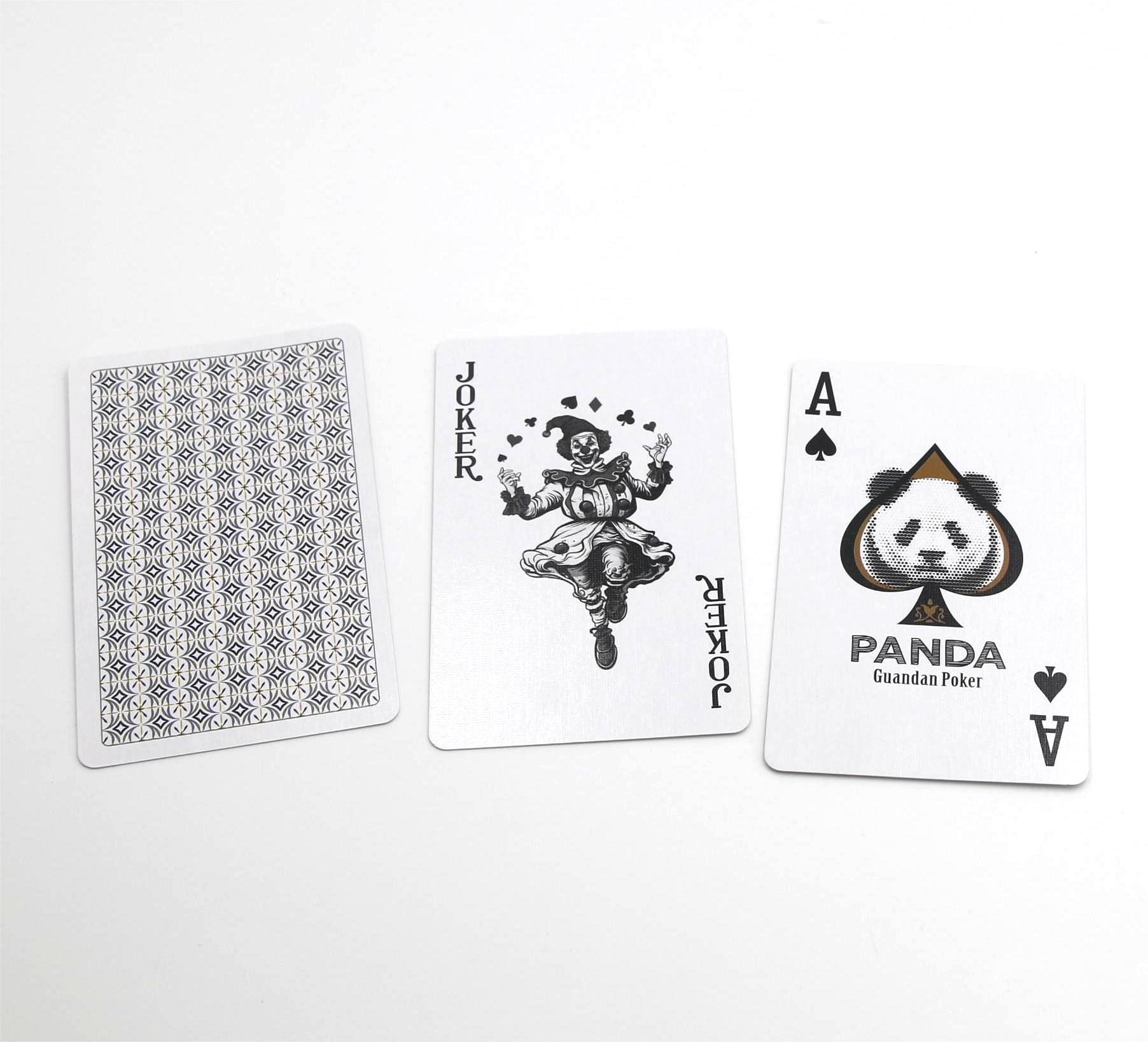 Wholesale Custom Design Logo High Quality Printing Poker Playing Cards Trading Board Game Cards with Tuck Box 023