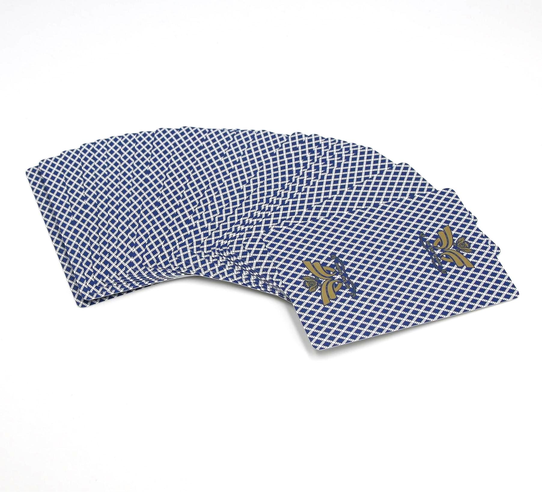 Black Core Poker Size Playing Cards- Blue pack NO.002