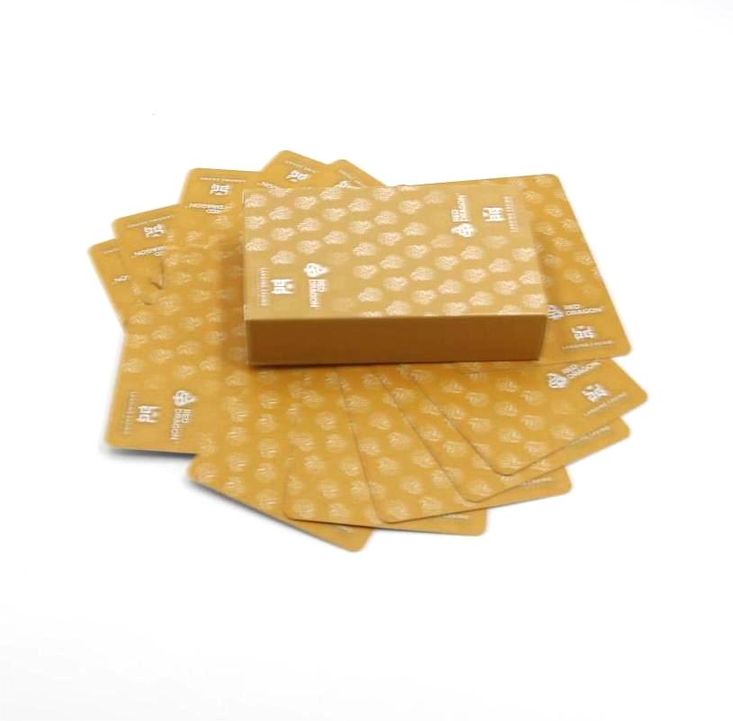 High Quality Plastic Waterproof Custom Design Logo Printing Poker Playing Cards114