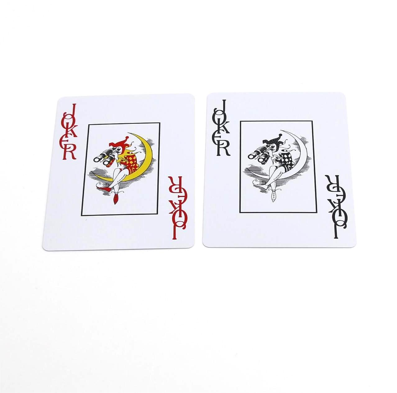 High Quality Plastic Waterproof Custom Design Logo Printing Poker Playing Cards106
