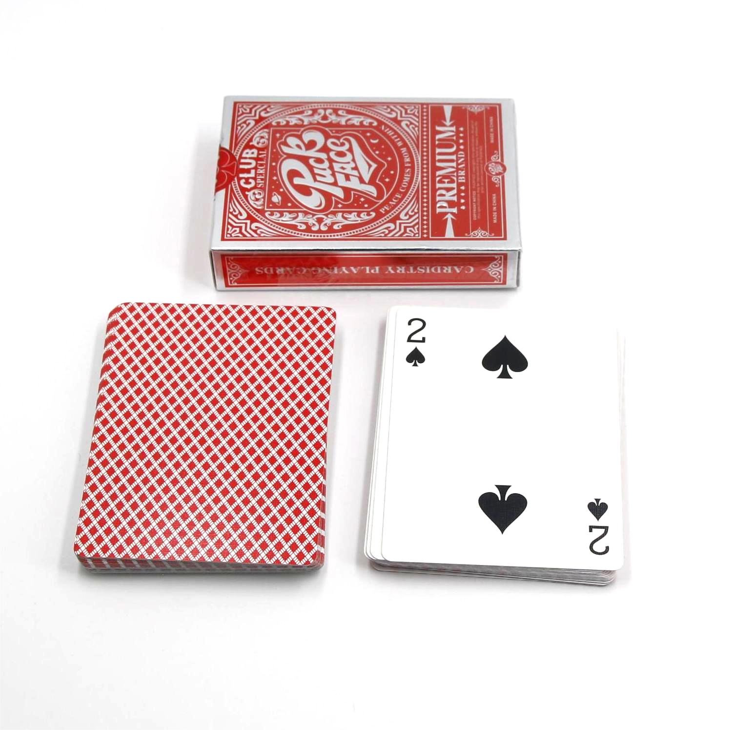 Wholesale Logo High Quality Printing Poker Playing Cards Trading Board Game Cards with Tuck Box 021 