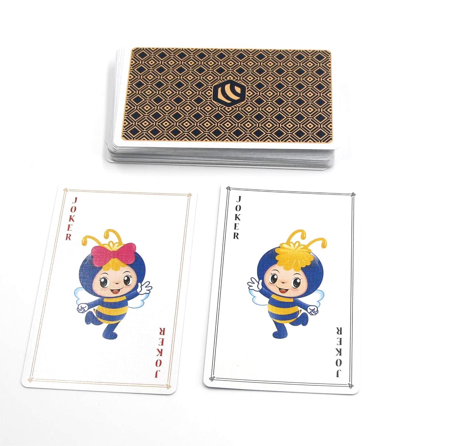 Wholesale  High Quality Printing Poker Playing Cards Trading Board Game Cards with Tuck Box 020