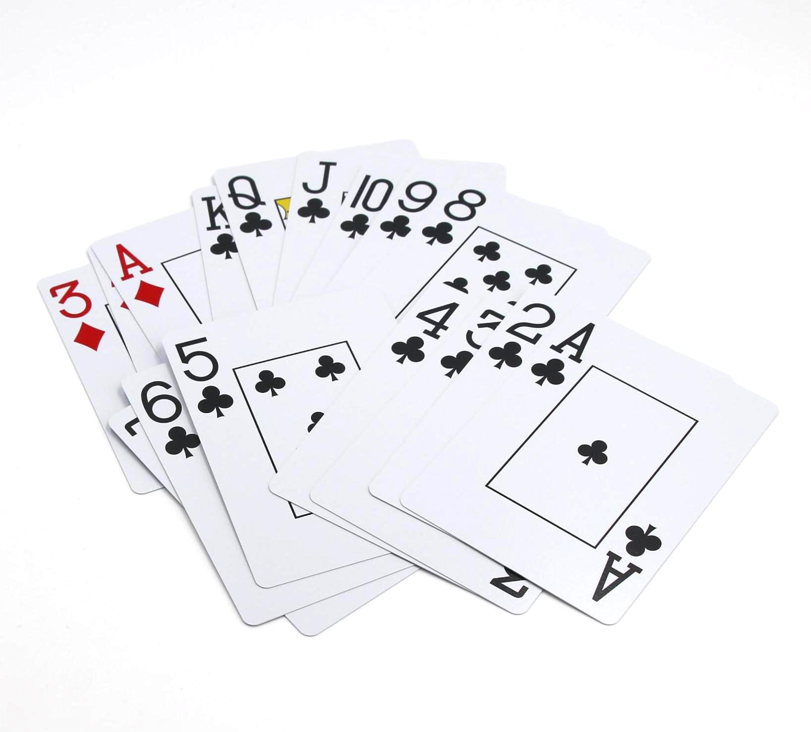 High Quality Plastic Waterproof Custom Design Logo Printing Poker Playing Cards106