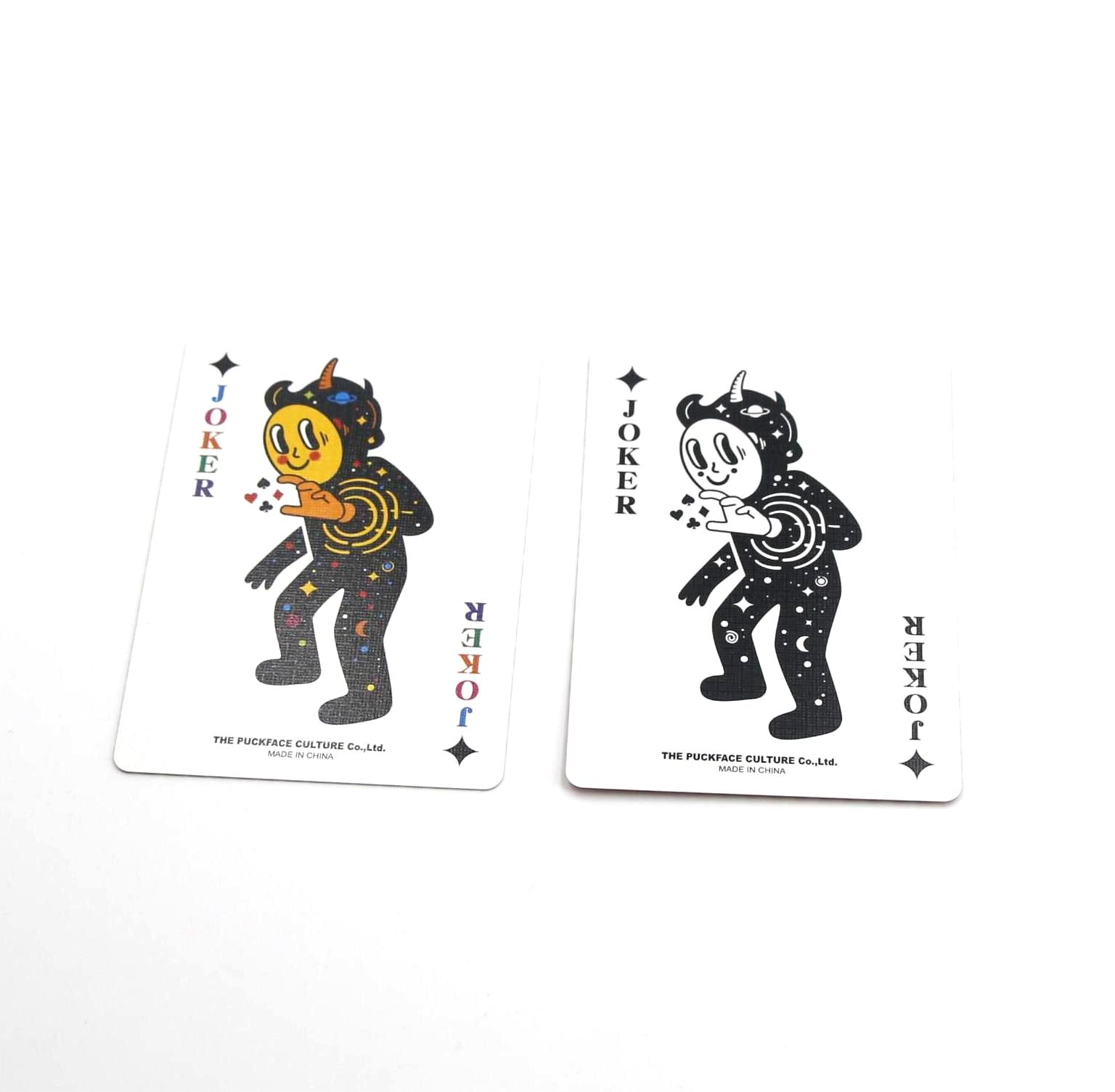 Wholesale Logo High Quality Printing Poker Playing Cards Trading Board Game Cards with Tuck Box 021 