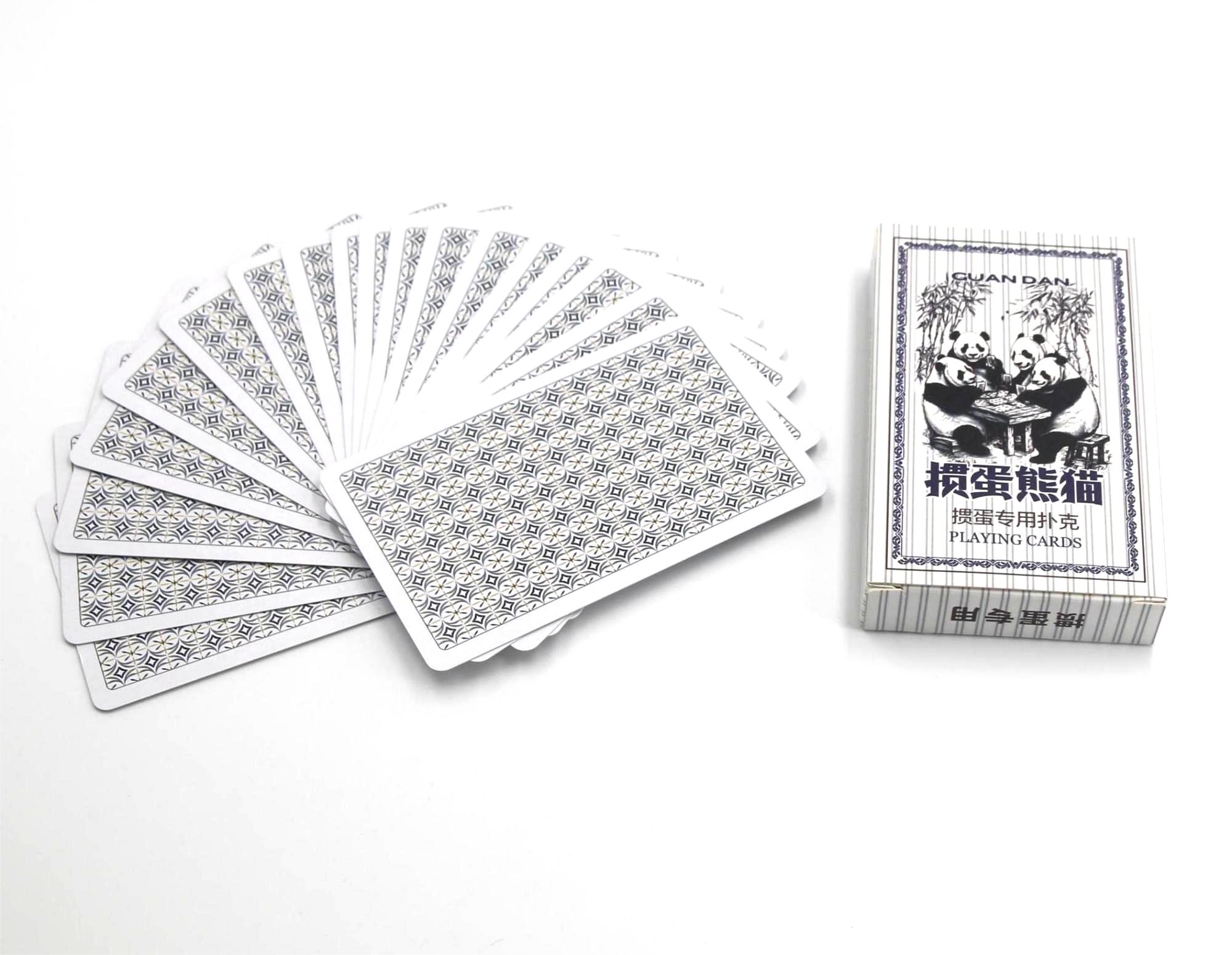 Wholesale Custom Design Logo High Quality Printing Poker Playing Cards Trading Board Game Cards with Tuck Box 023