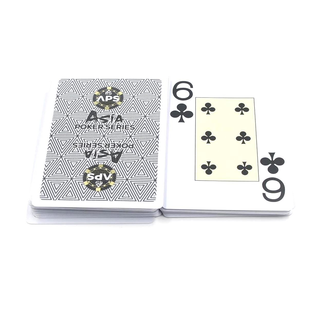 High Quality Plastic Waterproof Custom Design Logo Printing Poker Playing Cards105