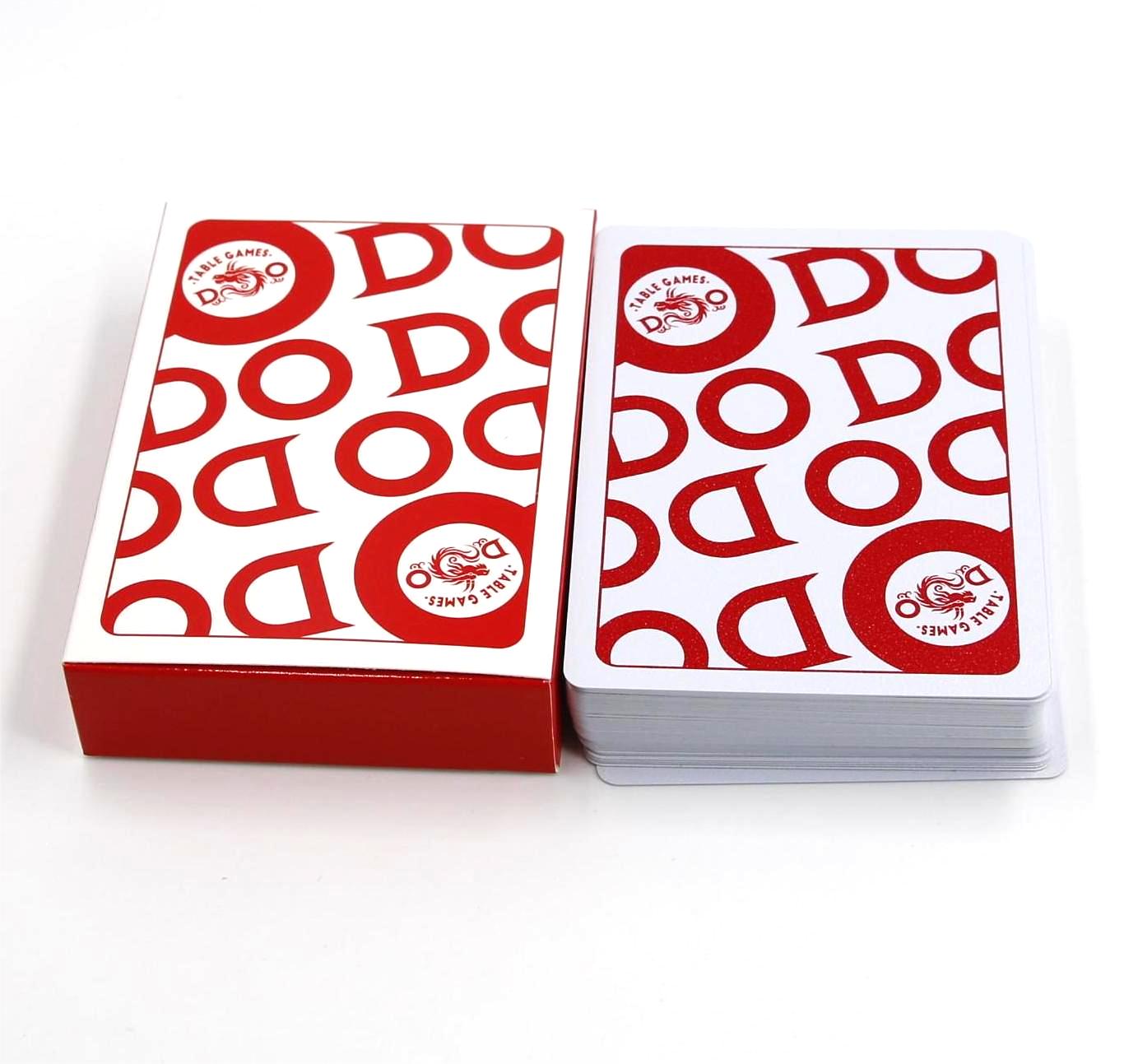 High Quality Plastic Waterproof Custom Design Logo Printing Poker Playing Cards106