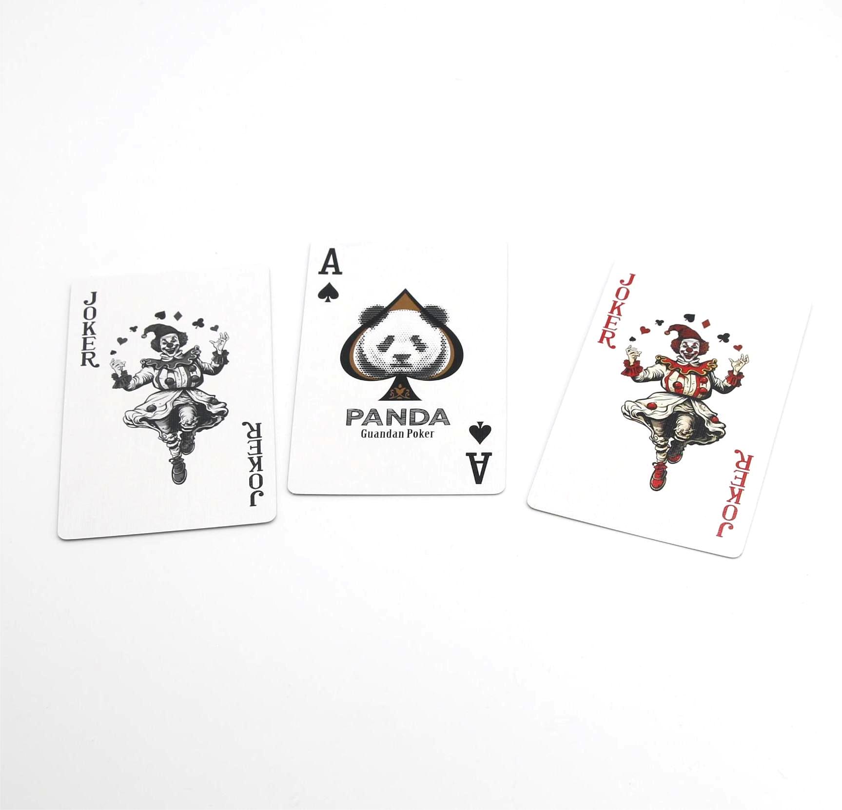 Wholesale Custom Design Logo High Quality Printing Poker Playing Cards Trading Board Game Cards with Tuck Box 025
