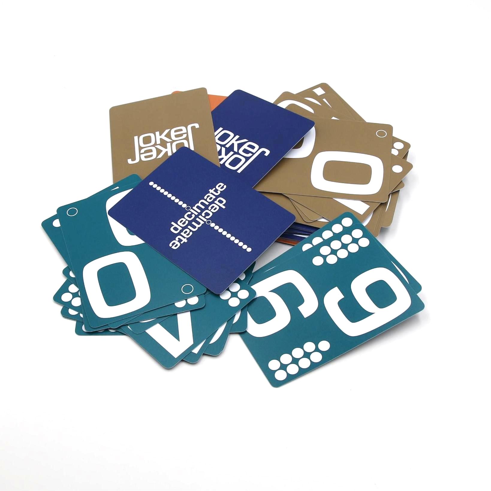 High Quality Plastic Waterproof Custom Design Logo Printing Poker Playing Cards115