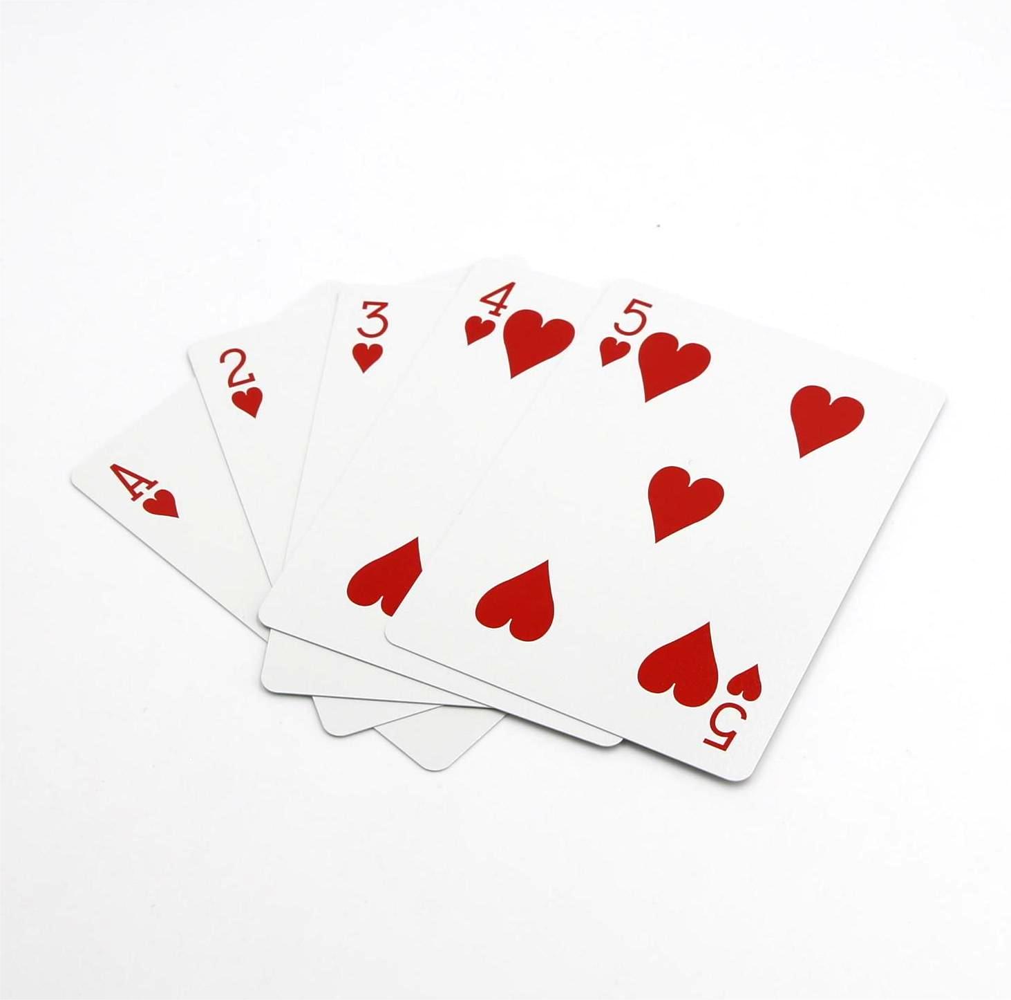 High Quality Plastic Waterproof Custom Design Logo Printing Poker Playing Cards105