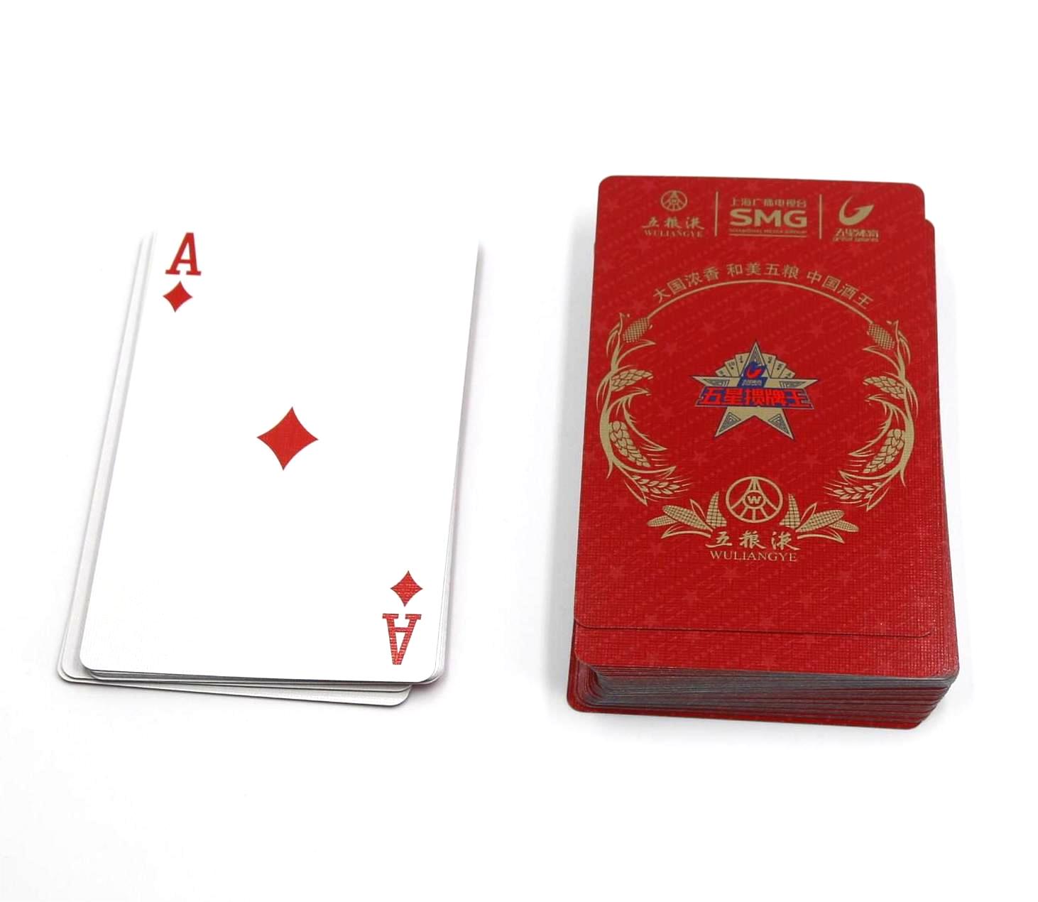 Wholesale Custom Design Logo High Quality Printing Poker Playing Cards Trading Board Game Cards with Tuck Box 019