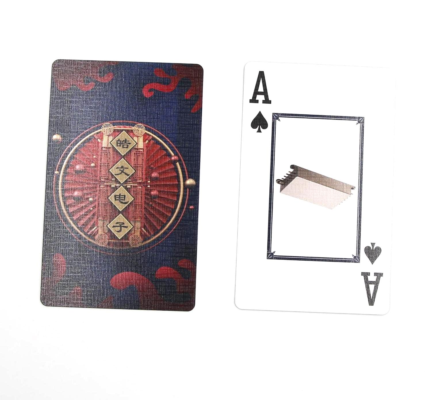 Custom Design Logo High Quality Poker Playing Cards Board Game Cards With Tuck Box 011
