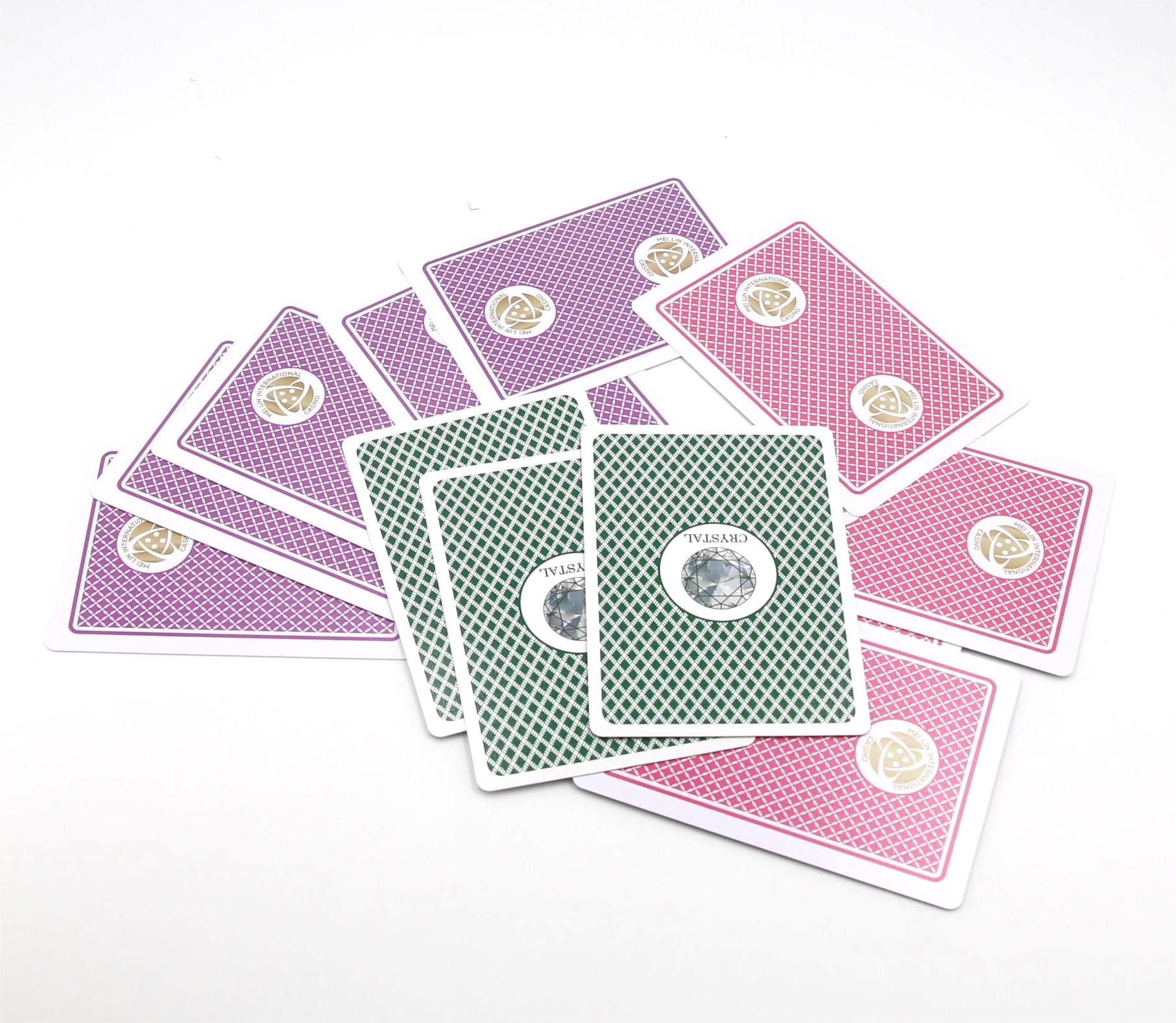 High Quality Plastic Waterproof Custom Design Logo Printing Poker Playing Cards113