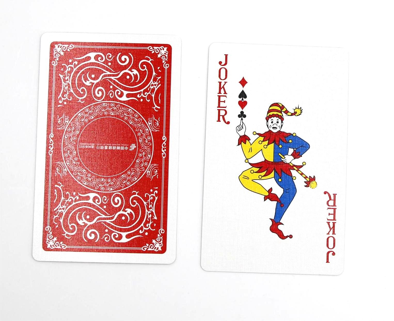 Custom Design Logo High Quality Poker Playing Cards Board Game Cards With Tuck012