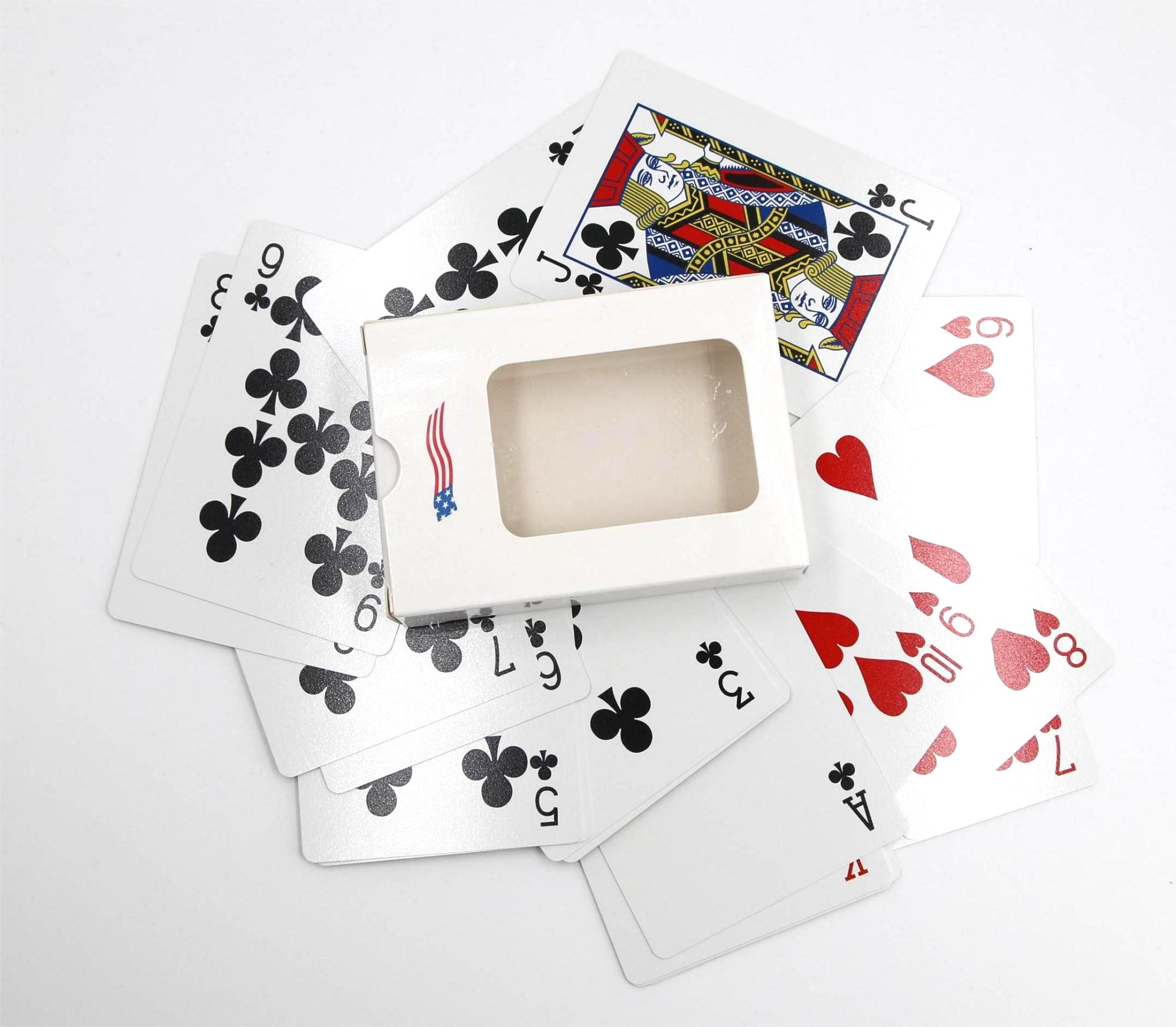 High Quality Plastic Waterproof Custom Design Logo Printing Poker Playing Cards108